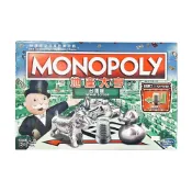 玩得購【Hasbro 孩之寶】桌遊 地產大亨 經典台灣版 快速成交地產投資遊戲 HC1009A201(中文版)