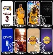 ✿✿美美專業手機殼訂製✿✿-NBA湖人隊標誌 (蘋果、三星、SONY、HTC等等)
