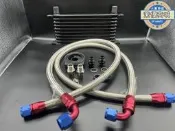 【日式10排】機油冷卻器 改裝品 散熱器 HONDA K5 K6 K7 K8 K9 K11 K12 飛機頭
