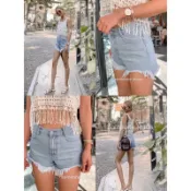 someone jeans 美腿抽鬚短褲 原價790(S~XL)A8017723A11