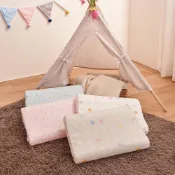 【Combi 康貝】Airpro水洗空氣枕-幼童枕(珍珠白/奶茶杏/小山藍/小山粉)