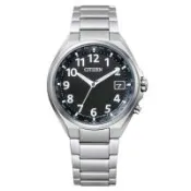 【CITIZEN 星辰】極簡紳士電波光動能鈦金屬腕錶(CB1120-50F)