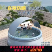 晴光選物 【台灣公司 可打統編】大型兒童游泳池家庭家用小孩室內充氣泳池大人戶外超大號折疊水池