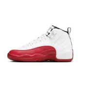 (店+)【NIKE 耐吉】Nike Jordan 12 Retro GS Cherry 大童 AJ12 休閒鞋 白 紅 153265-116