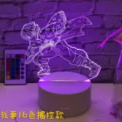 小夜燈動漫系列 床頭燈 夜燈 睡眠燈 搖控夜燈 觸控夜燈 LED燈USB款 鬼滅之刃 咒術迴戰 犬夜叉 海賊王