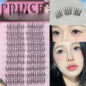 熱賣 韓系ACE女團假睫毛愛豆同款仿真懶人三部曲單簇睫毛初學者上鏡PE【蕭妞實業】