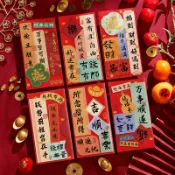 48出貨 蛇年 新年 2025 蛇年春節卡通紅包2025新款創意拜年利是封批髮新年過年壓嵗包年貨