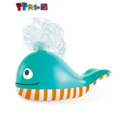 德國Hape 大頭鯨魚吹泡泡 戲水玩具 洗澡玩具 寶寶玩具 原廠公司貨 寶寶共和國