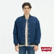 Levi's 男款 科技羽絨外套 牛仔外套 棒球外套 男生上衣 熱賣單品 005MZ-0001