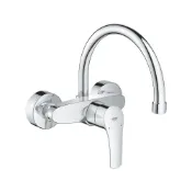 (店+)【GROHE】德國品牌 高儀 EUROSMART 廚房龍頭 鵝頸 水龍頭 單把手龍頭 廚房 32482