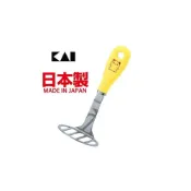 (店+)【KAI 貝印】asdfkitty*日本製 貝印 小廚師俱樂部 不鏽鋼壓泥器 搗泥器-正版商品