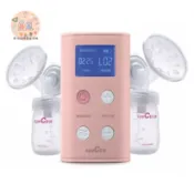 【保固一年】SpeCtra 貝瑞克 9X攜帶式電動雙邊吸乳器-粉色【公司貨】😄樂淘淘😄