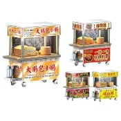 【啾愛你】四款任選擇一 台灣仿真夜市攤車小夜燈(鉢鉢雞 / 豬血糕 / 大腸包小腸 / 台式牛排)