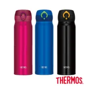 【THERMOS膳魔師】不鏽鋼超輕量彈蓋真空保溫瓶600ml(JNL-603)