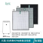 怡悅 HEPA 濾網 適用 SHARP DW-E10FT-W H10FT-W H12FT-W L10FT-W 夏普除濕機