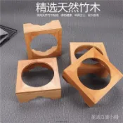 木鍋架石鍋隔熱架 砂鍋木架碗架木鍋架 拌飯寵物韓國料理石煲木架