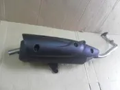 三陽精品 Z1/GR 125 加大口徑 回壓排氣管 尾管下壓〈前後白鐵加速管〉 (雙避震器專用) 五期噴射