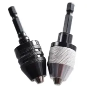 (店+)電磨機鑽夾頭 六角柄 0.3-6.5mm 三爪夾頭 鑽夾頭 萬用夾頭 萬用三爪夾頭 雕刻機夾頭 角磨機 夾頭配件 雕刻筆