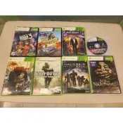 xbox360舞動全身3、死亡之島激流、死亡復甦2、夢魘降臨、最後壹戰瑞曲之戰、現代戰爭4、逍遙快車、舞力全開裸