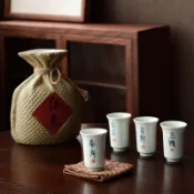 【🔥臺灣好貨🔥 免運】陶瓷茶杯茶道茶具高檔青花白瓷聞香杯創意品茗杯子特價清倉