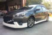 台中翔展空力套件2014 TOYOTA NEW 11代 ALTIS 泰版 前中包 側裙 後中包