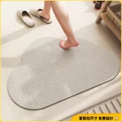 台製+客製地墊 | 日式侘寂風浴室地墊 強吸水地墊 矽藻土地墊 廁所地墊 軟式珪藻土地墊 吸水腳踏墊 浴室防滑墊