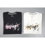 胖達）NIKE  HBL JUST DO IT 應援 塗鴉 短袖 周興哲 盧廣仲 DD0764-010 黑 白 男款