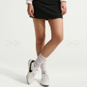 (店+)【NIKE 耐吉】Nike Elevated【1雙】透膚長襪 堆堆襪 襪子女 絲襪 長襪 白襪 IO1846-100