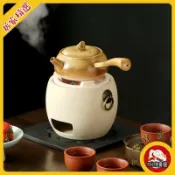 老式碳爐 傳統中式碳爐 圍爐煮茶 小煤爐 圍爐煮茶炭爐茶壺日式泥爐燒烤爐傢用燒烤架戶外炭爐陶土煮茶壺【宜家良品百貨】