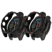 Garmin Fenix 9 8 Pro 鏤空保護殼 AMOLED Solar 鎧甲殼 半包軟殼 Fenix9 51mm