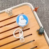 ✨M.E.studio✨ 嚕嚕米 Moomin 小精靈 證件夾 識別證 伸縮扣 伸縮繩 易拉扣 悠遊卡套 護士夾 護理師