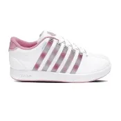 【K-SWISS】防水鞋 COURT PRO WP 防水運動鞋 防水休閒鞋 防水女鞋 白粉紅色 98389-156-M