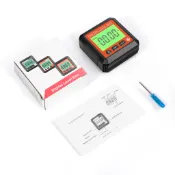 數字水平儀角度計電子量角器測斜儀帶磁性底座液晶精密水平儀測角儀