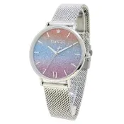 【MANGO】MANGO星砂銀河璀璨漸層米蘭鍊帶腕錶-MA6769L-77(彩虹漸層/34mm)