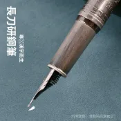 【免運】永生百福圖 大明尖 手工打磨 長刀研 書法筆尖 日用 練字 專用書法鋼筆-TB