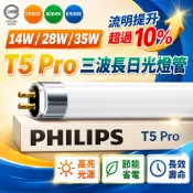 [市場最便宜] 最新款 飛利浦 T5燈管 14W 21W 28W 白光自然光黃光 TL5燈管 螢光 日光燈 燈管 燈