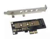 玉山最低比價網 [6大陸直購] NVMe PCIe x4 x2 M.2 NGFF SSD轉PCIe x1轉接卡PCIe x1 to M.2 N-M2X1