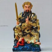 新品*熱銷*破損包賠 玄天上帝神像真武祖師12寸真武大帝蕩魔天尊神像居家供奉擺件