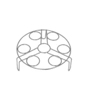 (店+)【Quasi】蒸廚304多功能不鏽鋼蒸蛋架