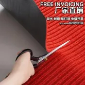 進門地墊商用入戶腳墊吸水防滑酒店門口走廊大面積門墊迎賓紅地毯【樂營家居】