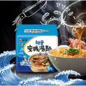 《CP值》 🇰🇷✈️ 海鮮安城 🦞 牛骨湯麵 農心Nongshim  安城湯麵 來一客 川辣牛肉