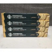 NEW 正品 Nespresso 星巴克 STARBUCKS 咖啡膠囊 膠囊咖 啡10顆一盒 奶油香草 風味咖啡
