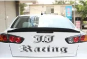 **J.J.RACING 空力套件量販店** MITSUBISHI LANCER IO 美版鴨尾(先付款享免運費)