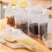 台灣現貨🎉 五穀雜糧密封袋 雜糧收納袋 堅果收納袋 食品自立吸嘴袋 五穀雜糧收納袋 分裝袋 面粉收納袋 食品防潮袋