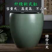 【✨超低價 宅配到府🚛】生態魚缸 迷你魚缸 魚缸 養荷花 睡蓮盆 水缸 陶瓷魚缸 庭院種樹養花專用盆養魚缸