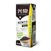 光泉 保久乳飲品-黑芝麻牛乳[箱購] 200ml x 24【萬家福】【防災必備】