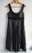 楹 ~ 正品 Banana Republic 黑色 雪紡洋裝 size: 2