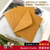 (現貨)  迷你小信封 厚磅牛皮紙 牛皮紙信封