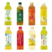 (店+)【Suntory 三得利】伊右衛門無糖系列茶飲(24入x600ml) 綠茶濃厚/綠茶/炒茶/玄米茶/茉莉花茶/紅茶/柚子茶/新茶