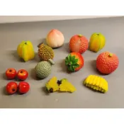 迷你 仿真 微縮 袖珍 水果 蔬菜 蔬果 荔枝 楊桃 草莓 食玩 出清 降價 賠售 出清